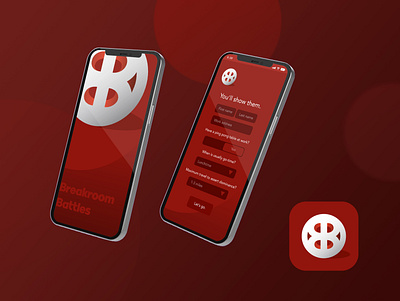 Breakroom Battles UI Prototype app graphic design ui