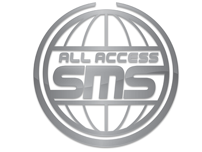 All Access SMS LOGO branding logo vector