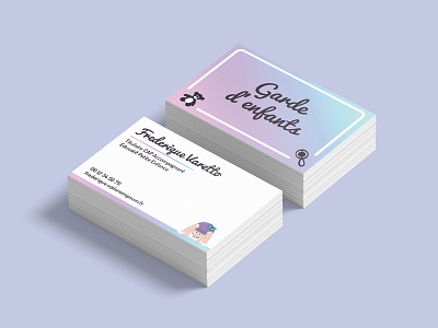 Business Card - Child Care branding business card business card design businesscard design