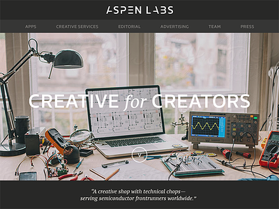 New Aspen Labs website aspenlabs electrical engineering semiconductor website