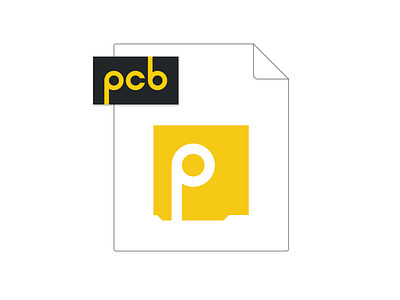 PCBWeb File Association black electronics file pcb yellow