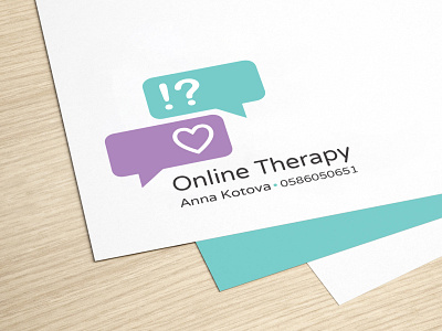 Online Therapy - Business branding