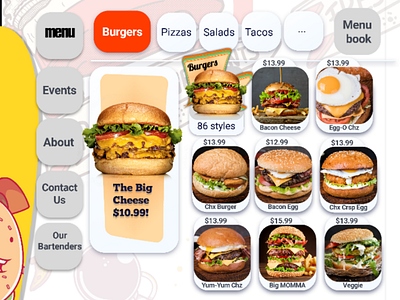 New layout for online delivery! e commerce food online delivery restaurant ui ux web design