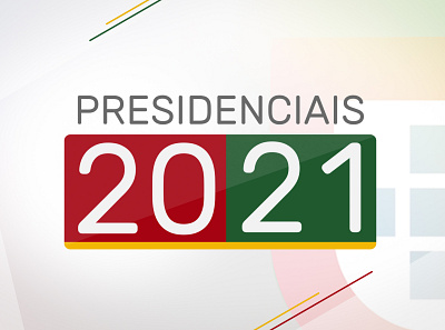 Elections Portugal 2021 election logo motion design