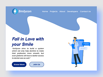 Smilycon website concept