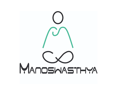 Manoswasthya Logo branding design designer logo looking for job