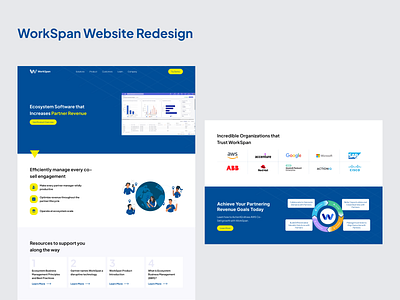 WorkSpan website redesign