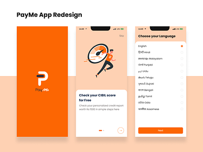 Payme App Redesign design designer looking for job ui ui design ux design uxdesign
