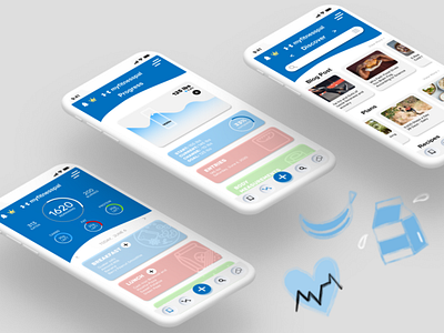 Redesign fitnesspal app design fun myfitnesspal procreate ui ux