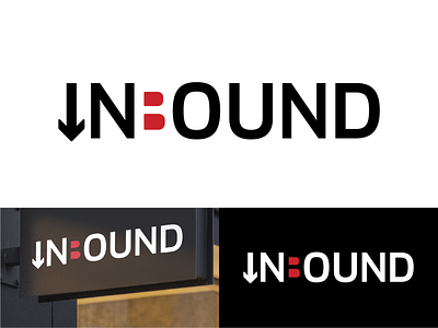 Inbound Logo logo logodesign logotype wordmark