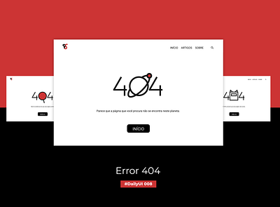 Error 404 Web Page - Sicence Drops (Daly UI 008) dailyui dailyui 008 dailyuichallenge error404 science ui webdesign