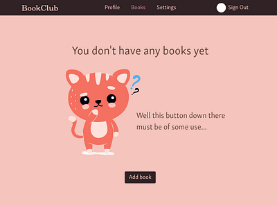 Books no books books design illustration ui ui design