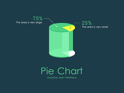 Pie Chart grayfive pie chart