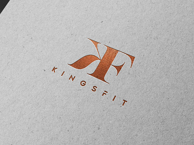 King's Fit Logo adverting brand brand design brand identity branding design esport illustration logo