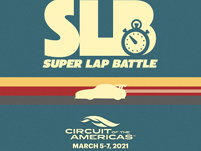 Posters for SLB @ COTA, March 2021 car f1 formula one illustration poster racing time attack