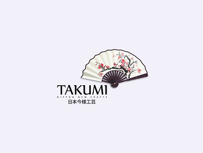 TAKUMI branding bussines company logo design fan fun japan logo web