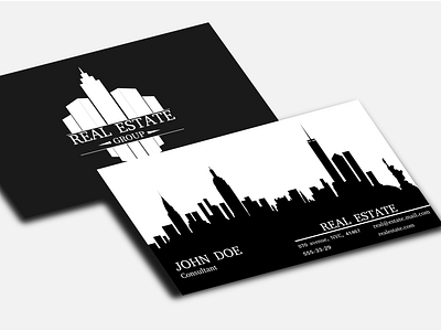 Real estate business card