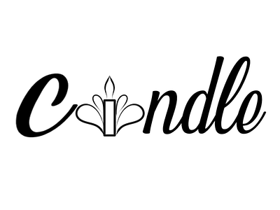 Candle brand design icon illustration illustrator logo typogaphy typography vector web