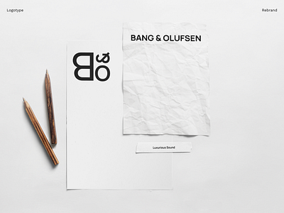 Bang & Olufsen brand design brand identity branding design graphic design logo photoshop typography ui uiux