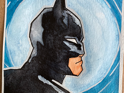Batman batman dc comics fan art fullmoon mixed media super heroes