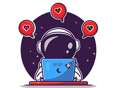 Avatar Illustration adobeillustator adobexd alien designer illustraion spaceman