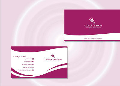 business card branding cutom logodesign professional unique