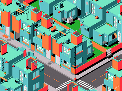 Isometric Houses