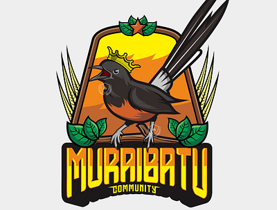 Murai Batu Bird bird illustration illustrator logo vector art