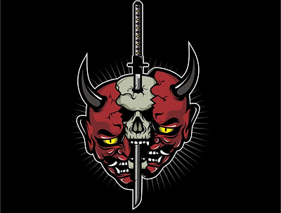 Dead Skull Mask Vector illustrator logo mask skull tshirt vector