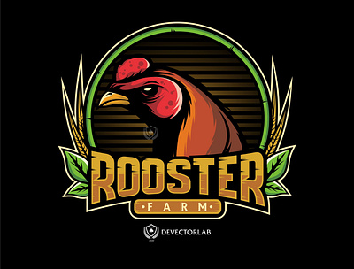 Rooster Vector illustration logo logodesign rooster vector vectorart vectorartwork