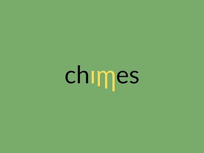 Chimes branding branding design creative creative design design expressive typography graphic design illustration logo type typography