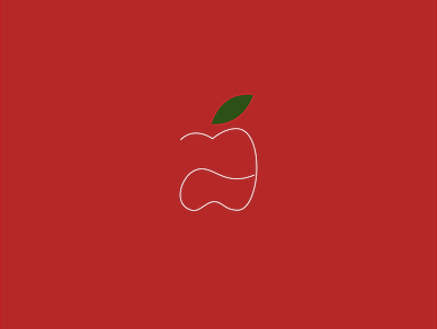 A for Apple apple comic illustration vector