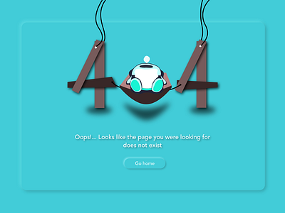 Daily UI #008 / 404 error page