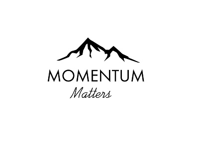 LOGO MINIMALISTIC black black white branding logo minimal minimalistic logo mountains mountains logo