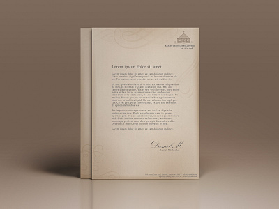 Letterhead for a church in London church letterhead