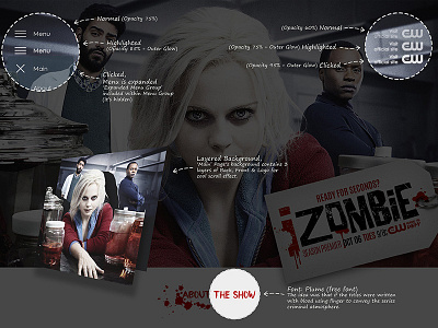 Guide, iZombie Website Template