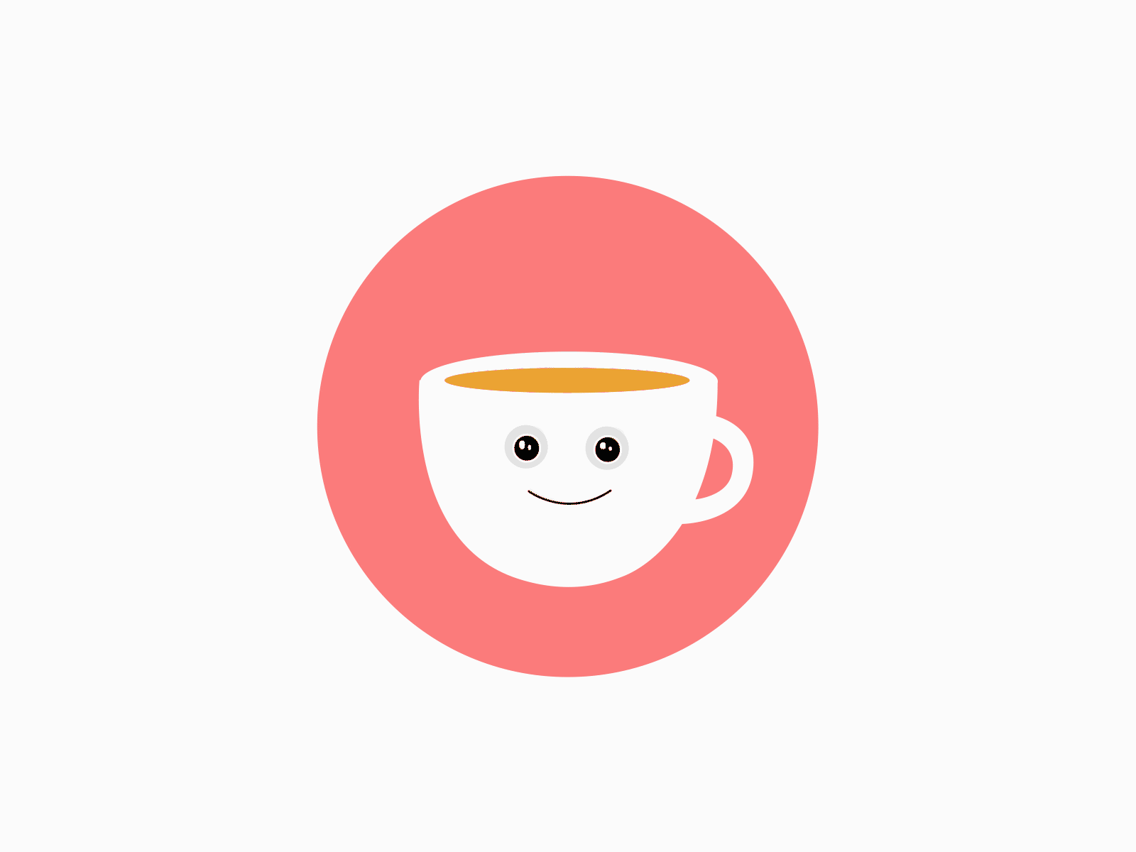Tea is waiting :P animation cup design illustration interaction motion graphics steam tea uidesign uidesigner uiux