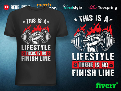 Motivational Gym Shirts Designs Themes Templates And Downloadable Graphic Elements On Dribbble