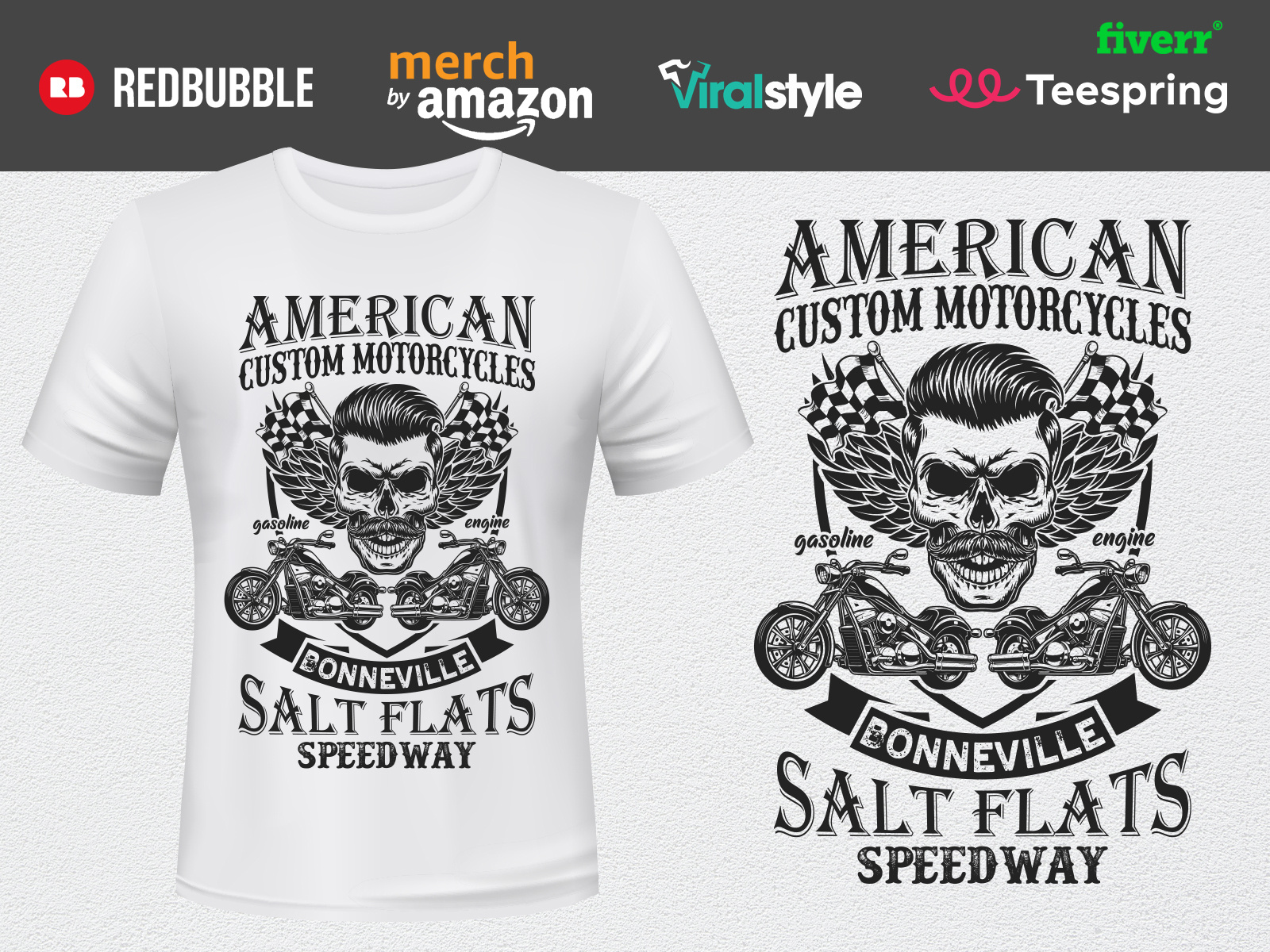 cool motorcycle t shirt designs