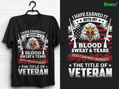 American Veteran T-Shirt Design