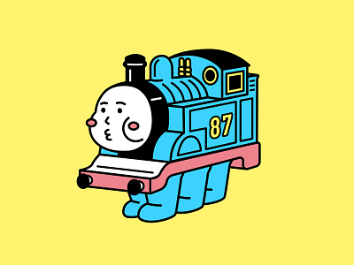 Thomas & Friends character character design cute design graphic design illustration
