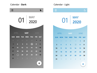 Calendar - Daily UI #004