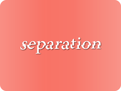 separation text