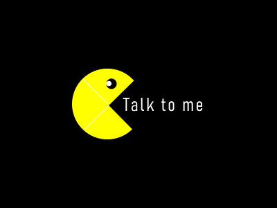 TALK TO ME APP app chat conversation design emoji fluent illustration language logo mouth speak talk talk app vector yellow