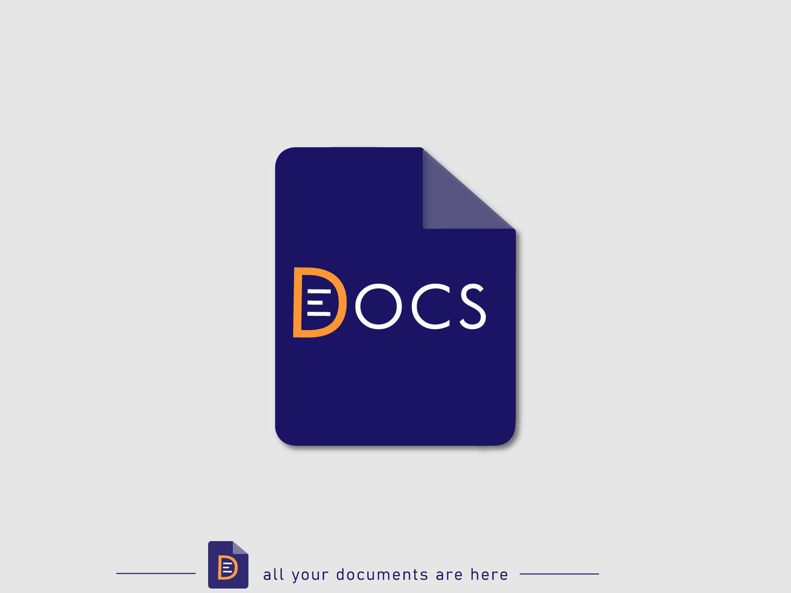 EDOCS APP LOGO by Aalaa Ebady on Dribbble