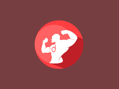 App icon gym fitness