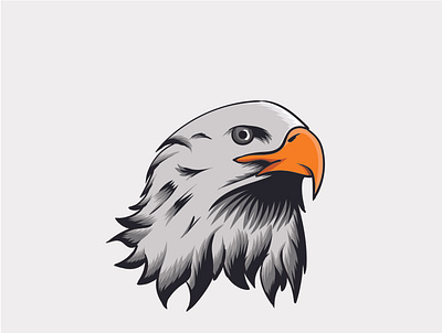 Eagel graphic design illustration logo vector