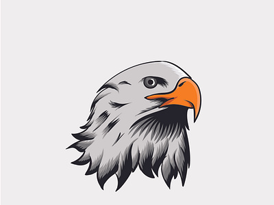 Eagel graphic design illustration logo vector