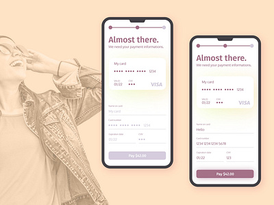 DailyUI 002 - Credit Card Checkout