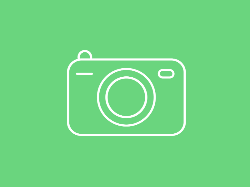 Camera loader - Photo loading icon animation animation app camera design gif icon loader loop motion smooth transition ui